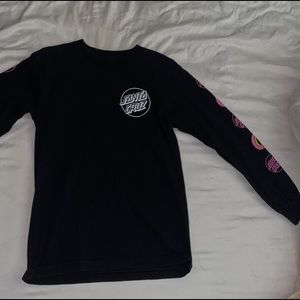 Long Sleeve Santa Cruz/Odd Future Colab. Shirt
